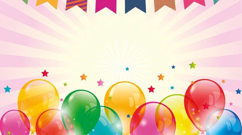 carnival, balloon, flags and pennants