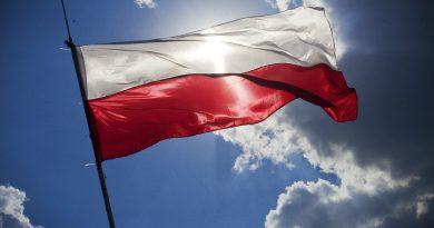 flag, nature, poland